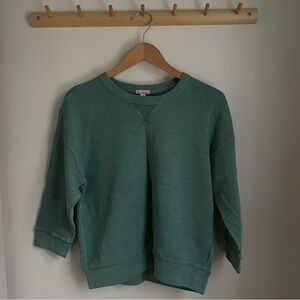 GAP Teal Crewneck Pullover